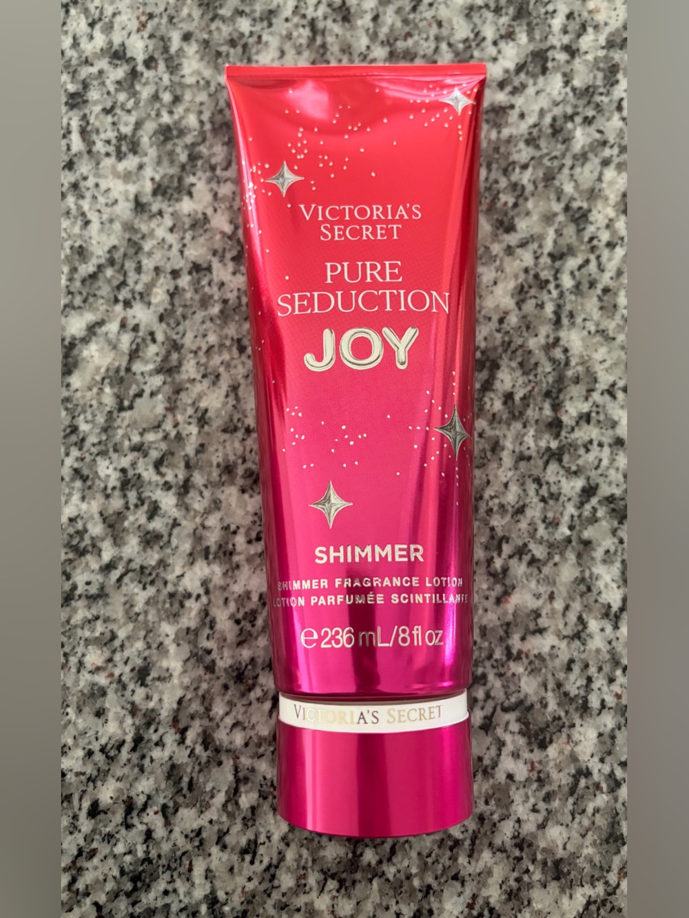 Victoria's Secret Bright Pink Shimmer Fragrance Lotion